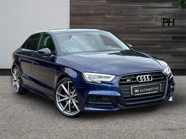 View our Audi S3 2.0 TFSI Black Edition Saloon 4dr Petrol S Tronic quattro Euro 6 (s/s) (310 ps)