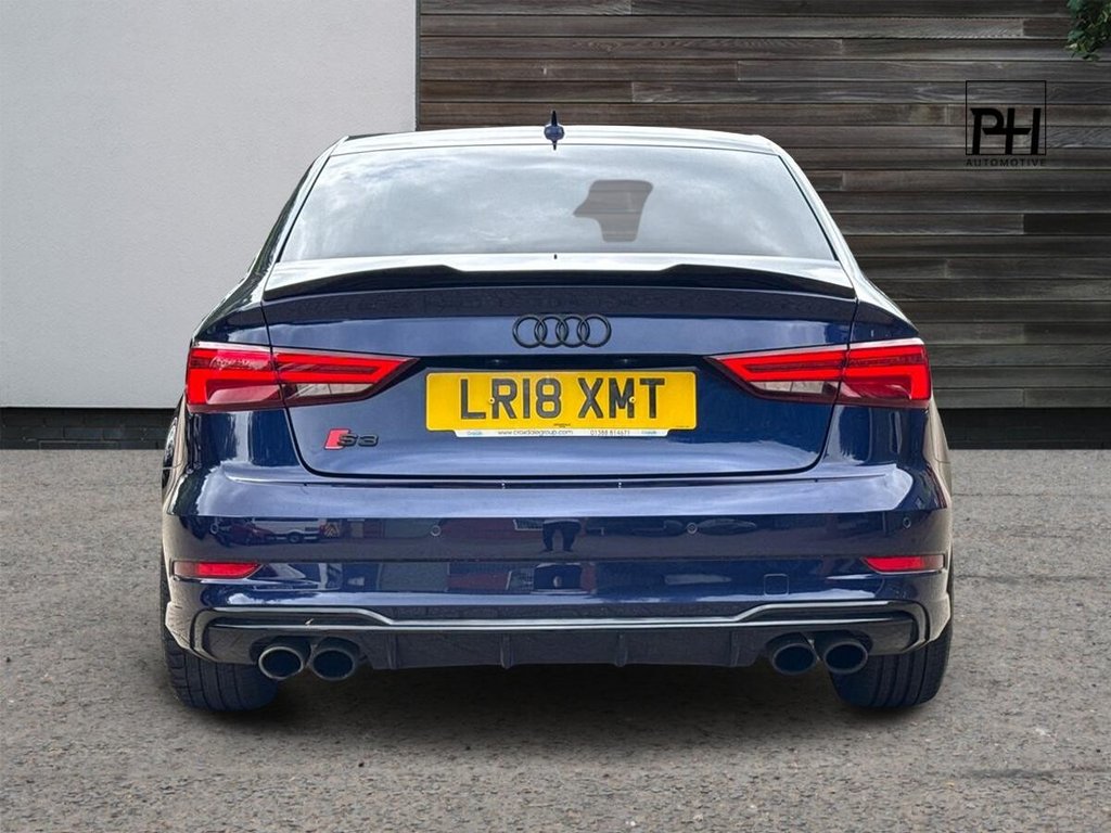 USED 2018 18 AUDI S3 2.0 TFSI Black Edition Saloon 4dr Petrol S Tronic quattro Euro 6 (s/s) (310 ps) BANG & OLUFSEN|FULL LEATHER
