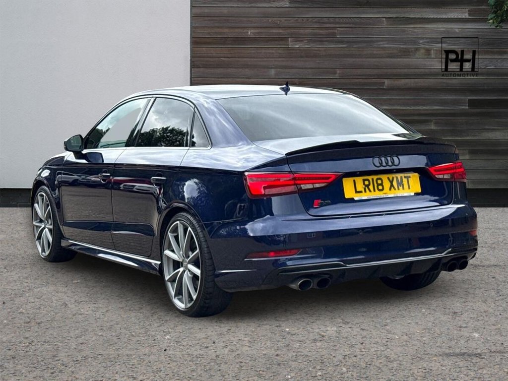 USED 2018 18 AUDI S3 2.0 TFSI Black Edition Saloon 4dr Petrol S Tronic quattro Euro 6 (s/s) (310 ps) BANG & OLUFSEN|FULL LEATHER