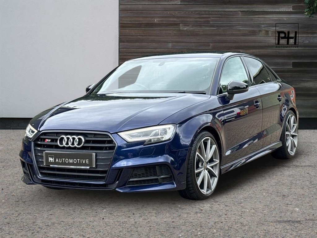 USED 2018 18 AUDI S3 2.0 TFSI Black Edition Saloon 4dr Petrol S Tronic quattro Euro 6 (s/s) (310 ps) BANG & OLUFSEN|FULL LEATHER