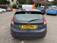 USED 2015 15 FORD FIESTA 1.5 TDCi Zetec Hatchback 5dr Diesel Manual Euro 5 (75 ps) ONLY 63K, &pound;20 TAX, 2 KEYS