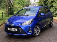 USED 2017 TOYOTA YARIS 1.5 VVT-h Excel Hatchback 5dr Petrol Hybrid E-CVT Euro 6 (s/s) (15in Alloy) (100 ps) *FULL TOYOTA SERVICE HISTORY* REVERSING CAM-SAT NAV-X2 KEYS
