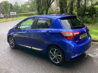 USED 2017 TOYOTA YARIS 1.5 VVT-h Excel Hatchback 5dr Petrol Hybrid E-CVT Euro 6 (s/s) (15in Alloy) (100 ps) *FULL TOYOTA SERVICE HISTORY* REVERSING CAM-SAT NAV-X2 KEYS