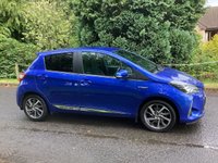USED 2017 TOYOTA YARIS 1.5 VVT-h Excel Hatchback 5dr Petrol Hybrid E-CVT Euro 6 (s/s) (15in Alloy) (100 ps) *FULL TOYOTA SERVICE HISTORY* REVERSING CAM-SAT NAV-X2 KEYS