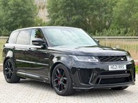 USED 2021 21 LAND ROVER RANGE ROVER SPORT 5.0 P575 V8 GPF SVR SUV 5dr Petrol Auto 4WD Euro 6 (s/s) (575 ps) 