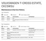 USED 2023 23 VOLKSWAGEN T-CROSS 1.0 TSI SE SUV 5dr Petrol Manual Euro 6 (s/s) (95 ps) 1 OWNER, LOW MILEAGE, CLEAN EXAMPLE
