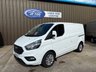 USED 2021 21 FORD TRANSIT CUSTOM 2.0 300 EcoBlue Limited Panel Van 5dr Diesel Manual L1 H1 Euro 6 (s/s) (130 ps) Air Con,Cruise/C,Apple carplay