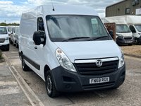 USED 2018 68 VAUXHALL MOVANO 2.3 CDTi 3500 Panel Van 5dr Diesel Manual FWD L2 H2 Euro 6 (110 ps) 