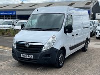 USED 2018 68 VAUXHALL MOVANO 2.3 CDTi 3500 Panel Van 5dr Diesel Manual FWD L2 H2 Euro 6 (110 ps) 