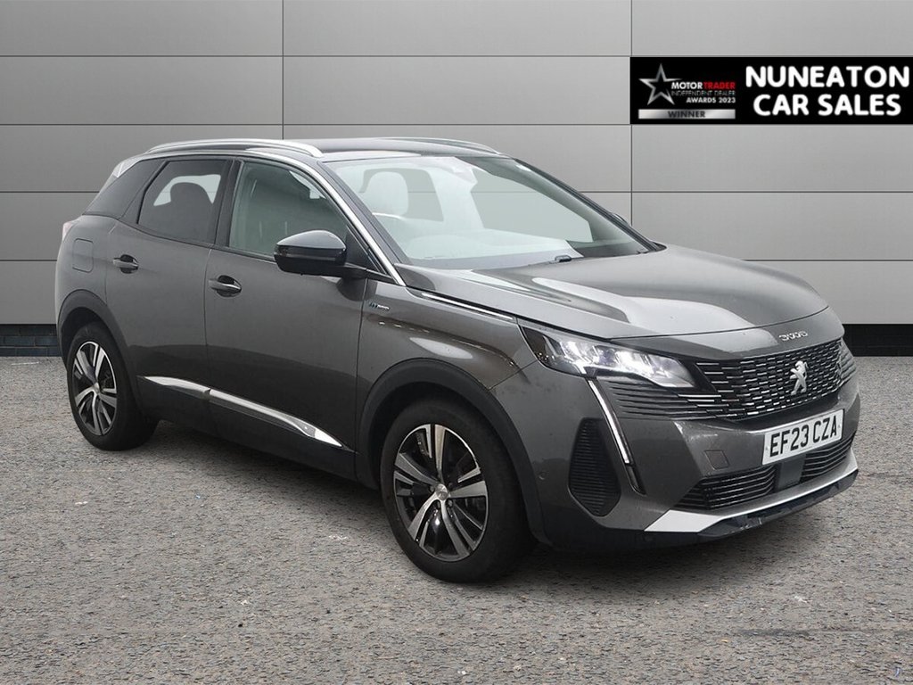 USED 2023 23 PEUGEOT 3008 1.6 13.2kWh Allure Premium + SUV 5dr Petrol Plug-in Hybrid e-EAT Euro 6 (s/s) (225 ps) 