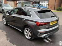 USED 2024 24 AUDI A3 1.0 TFSI 30 S line Sportback 5dr Petrol S Tronic Euro 6 (s/s) (110 ps) 