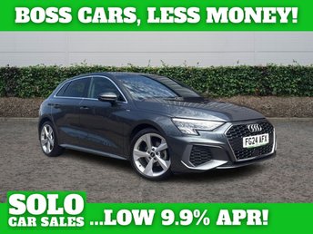 2024 AUDI A3 1.0 TFSI 30 S line Sportback 5dr Petrol S Tronic Euro 6 (s/s) (110 ps) &pound;20994.00