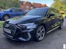 USED 2023 23 AUDI A3 1.0 TFSI 30 S line Sportback 5dr Petrol Manual Euro 6 (s/s) (110 ps) 