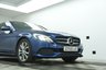 USED 2015 65 MERCEDES-BENZ C-CLASS 2.1 C300dh Sport (Premium) Saloon 4dr Diesel Hybrid G-Tronic+ Euro 6 (s/s) (231 ps) AUTOMATIC+EXCELLENT SERVICE HISTORY CONSISTS OF X10 SERVICES+7 INCH GARMIN SATELLITE NAVIGATION SYSTEM+DAB DIGITAL RADIO-CD+BLUETOOTH HANDSFEE+DUAL ZONE CLIMATE CONTROL AIR-CONDITIONING+LUXURIOUS HEATED SEATS+PANORAMIC GLASS SUNROOF+FRONT & REAR PARKING ASSISTANCE WITH REVERSING CAMERA+'BRILLIANT BLUE' PAINT+17 INCH ALLOY WHEEL.