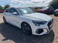 USED 2021 71 AUDI A3 1.0 TFSI 30 S line Sportback 5dr Petrol Manual Euro 6 (s/s) (110 ps) FULL SERVICE HISTORY