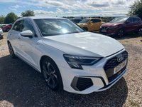 USED 2021 71 AUDI A3 1.0 TFSI 30 S line Sportback 5dr Petrol Manual Euro 6 (s/s) (110 ps) FULL SERVICE HISTORY