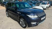 2016 LAND ROVER RANGE ROVER SPORT 3.0 SD V6 HSE SUV 5dr Diesel Auto 4WD Euro 6 (s/s) (306 ps) in metallic blue with a great spec and a full main dealer service history.. &pound;21499.00