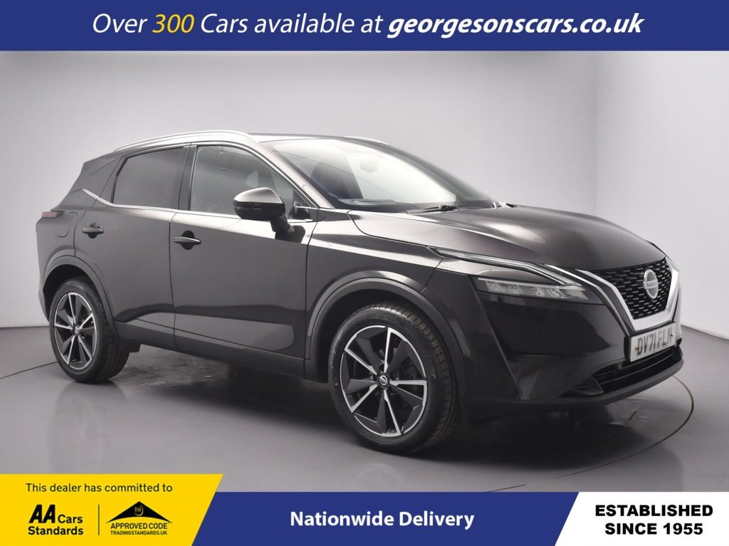 Black 2021 Nissan Qashqai Hatchback Front-wheel drive Automatic