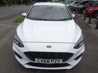 USED 2018 68 FORD FOCUS 1.0T EcoBoost ST-Line Hatchback 5dr Petrol Manual Euro 6 (s/s) (125 ps) STUNNING CAR 12 MONTHS MOT 2 KEYS