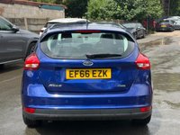 USED 2016 66 FORD FOCUS 1.0T EcoBoost Zetec Hatchback 5dr Petrol Auto Euro 6 (s/s) (125 ps) NAV - SENSORS - SPEC