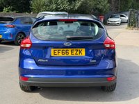 USED 2016 66 FORD FOCUS 1.0T EcoBoost Zetec Hatchback 5dr Petrol Auto Euro 6 (s/s) (125 ps) NAV - SENSORS - SPEC