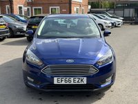 USED 2016 66 FORD FOCUS 1.0T EcoBoost Zetec Hatchback 5dr Petrol Auto Euro 6 (s/s) (125 ps) NAV - SENSORS - SPEC