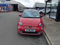 USED 2018 18 FIAT 500 1.2 Lounge Hatchback 3dr Petrol Manual Euro 6 (s/s) (69 bhp) ONLY 25,320 MILES FROM NEW