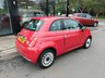 USED 2018 18 FIAT 500 1.2 Lounge Hatchback 3dr Petrol Manual Euro 6 (s/s) (69 bhp) ONLY 25,320 MILES FROM NEW