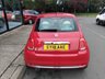 USED 2018 18 FIAT 500 1.2 Lounge Hatchback 3dr Petrol Manual Euro 6 (s/s) (69 bhp) ONLY 25,320 MILES FROM NEW