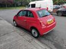 USED 2018 18 FIAT 500 1.2 Lounge Hatchback 3dr Petrol Manual Euro 6 (s/s) (69 bhp) ONLY 25,320 MILES FROM NEW