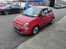 USED 2018 18 FIAT 500 1.2 Lounge Hatchback 3dr Petrol Manual Euro 6 (s/s) (69 bhp) ONLY 25,320 MILES FROM NEW