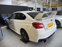 USED 2015 15 SUBARU WRX STI 2.5T Type UK Saloon 4dr Petrol Manual 4WD Euro 6 (300 ps) PEARL WHITE, 2 OWNERS, IMMACULATE