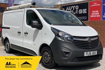 2016 VAUXHALL VIVARO 1.6 CDTi 2900 ecoFLEX L1 H1 Euro 5 (s/s) 5dr &pound;6990.00