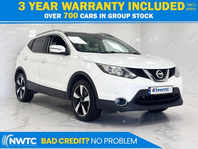 View our Nissan Qashqai 1.5 dCi n-tec+ SUV 5dr Diesel Manual 2WD Euro 5 (s/s) (110 ps) 2 FORMER OWNERS!