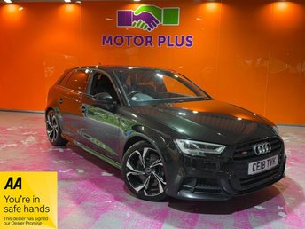 2018 AUDI S3 2.0 TFSI Black Edition Sportback 5dr Petrol S Tronic quattro Euro 6 (s/s) (310 ps) £17799.00