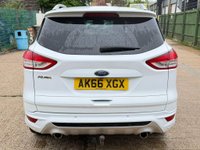USED 2016 66 FORD KUGA 2.0 TDCi Titanium X Sport Powershift AWD Euro 6 (s/s) 5dr PAN ROOF R CAM LEATHER