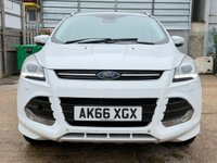 USED 2016 66 FORD KUGA 2.0 TDCi Titanium X Sport Powershift AWD Euro 6 (s/s) 5dr PAN ROOF R CAM LEATHER