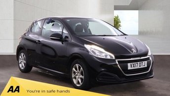 2017 PEUGEOT 208 1.2 PureTech Active Hatchback 3dr Petrol Manual Euro 6 (82 ps) £4500.00