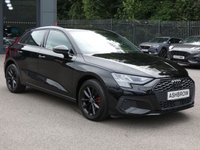 USED 2023 23 AUDI A3 Sportback 1.0 TFSI 30 Technik 5d 110 S/S 1 OWNER FROM NEW, FULL SERVICE HISTORY, SAT NAV, VIRTUAL COCKPIT, APPLE CARPLAY / ANDROID AUTO, REAR PARKING SENSORS, DAB RADIO, BLUETOOTH, MANUAL 6 SPEED, ELECTRIC FOLDING HEATED DOOR MIRRORS, AUDI PRE SENSE, DISTANCE WARNING, LANE DEPARTURE WARNING, HILL HOLD ASSIST, LEATHER MULTIFUNCTION STEERING WHEEL, CRUISE CONTROL & SPEED LIMITER, RAIN & LIGHT SENSORS, KEYLESS START, VOICE CONTROL, ELECTRONIC AIR CON, ISO FIX, BLACK CLOTH INTERIOR
