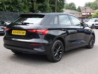 USED 2023 23 AUDI A3 Sportback 1.0 TFSI 30 Technik 5d 110 S/S 1 OWNER FROM NEW, FULL SERVICE HISTORY, SAT NAV, VIRTUAL COCKPIT, APPLE CARPLAY / ANDROID AUTO, REAR PARKING SENSORS, DAB RADIO, BLUETOOTH, MANUAL 6 SPEED, ELECTRIC FOLDING HEATED DOOR MIRRORS, AUDI PRE SENSE, DISTANCE WARNING, LANE DEPARTURE WARNING, HILL HOLD ASSIST, LEATHER MULTIFUNCTION STEERING WHEEL, CRUISE CONTROL & SPEED LIMITER, RAIN & LIGHT SENSORS, KEYLESS START, VOICE CONTROL, ELECTRONIC AIR CON, ISO FIX, BLACK CLOTH INTERIOR