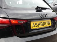 USED 2023 23 AUDI A3 Sportback 1.0 TFSI 30 Technik 5d 110 S/S 1 OWNER FROM NEW, FULL SERVICE HISTORY, SAT NAV, VIRTUAL COCKPIT, APPLE CARPLAY / ANDROID AUTO, REAR PARKING SENSORS, DAB RADIO, BLUETOOTH, MANUAL 6 SPEED, ELECTRIC FOLDING HEATED DOOR MIRRORS, AUDI PRE SENSE, DISTANCE WARNING, LANE DEPARTURE WARNING, HILL HOLD ASSIST, LEATHER MULTIFUNCTION STEERING WHEEL, CRUISE CONTROL & SPEED LIMITER, RAIN & LIGHT SENSORS, KEYLESS START, VOICE CONTROL, ELECTRONIC AIR CON, ISO FIX, BLACK CLOTH INTERIOR