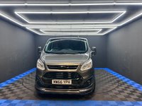 USED 2016 66 FORD TRANSIT CUSTOM 2.0 TDCi 290 Limited Panel Van 5dr Diesel Manual L2 H2 (170 g/km, 128 bhp) 12 MONTHS MOT, BLACK ALLOY WHEELS