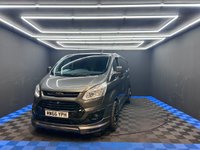 USED 2016 66 FORD TRANSIT CUSTOM 2.0 TDCi 290 Limited Panel Van 5dr Diesel Manual L2 H2 (170 g/km, 128 bhp) 12 MONTHS MOT, BLACK ALLOY WHEELS