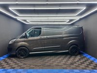 USED 2016 66 FORD TRANSIT CUSTOM 2.0 TDCi 290 Limited Panel Van 5dr Diesel Manual L2 H2 (170 g/km, 128 bhp) 12 MONTHS MOT, BLACK ALLOY WHEELS