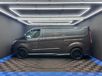 USED 2016 66 FORD TRANSIT CUSTOM 2.0 TDCi 290 Limited Panel Van 5dr Diesel Manual L2 H2 (170 g/km, 128 bhp) 12 MONTHS MOT, BLACK ALLOY WHEELS
