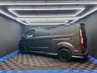USED 2016 66 FORD TRANSIT CUSTOM 2.0 TDCi 290 Limited Panel Van 5dr Diesel Manual L2 H2 (170 g/km, 128 bhp) 12 MONTHS MOT, BLACK ALLOY WHEELS
