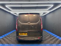 USED 2016 66 FORD TRANSIT CUSTOM 2.0 TDCi 290 Limited Panel Van 5dr Diesel Manual L2 H2 (170 g/km, 128 bhp) 12 MONTHS MOT, BLACK ALLOY WHEELS