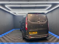 USED 2016 66 FORD TRANSIT CUSTOM 2.0 TDCi 290 Limited Panel Van 5dr Diesel Manual L2 H2 (170 g/km, 128 bhp) 12 MONTHS MOT, BLACK ALLOY WHEELS