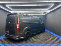 USED 2016 66 FORD TRANSIT CUSTOM 2.0 TDCi 290 Limited Panel Van 5dr Diesel Manual L2 H2 (170 g/km, 128 bhp) 12 MONTHS MOT, BLACK ALLOY WHEELS
