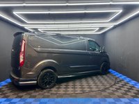 USED 2016 66 FORD TRANSIT CUSTOM 2.0 TDCi 290 Limited Panel Van 5dr Diesel Manual L2 H2 (170 g/km, 128 bhp) 12 MONTHS MOT, BLACK ALLOY WHEELS